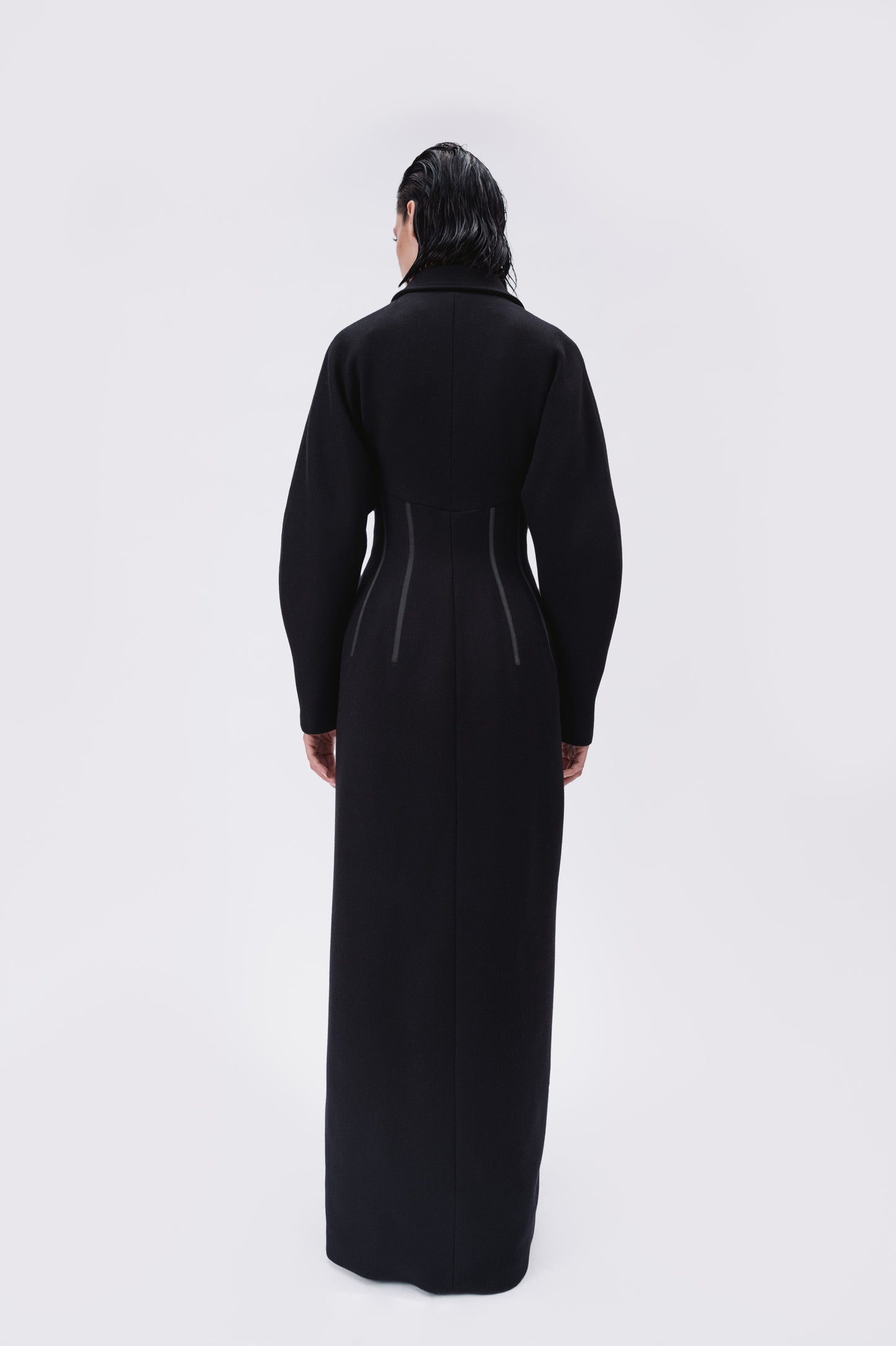 Trompe l'oeil Bustier Coat