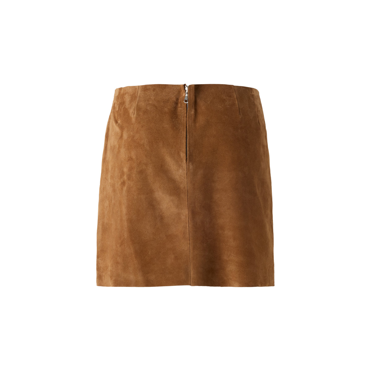 Lace-Up Suede Mini Skirt (Pre-order)