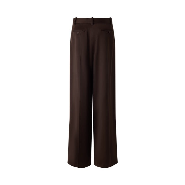 Mid Rise Double Pleat Trouser (Pre-order)
