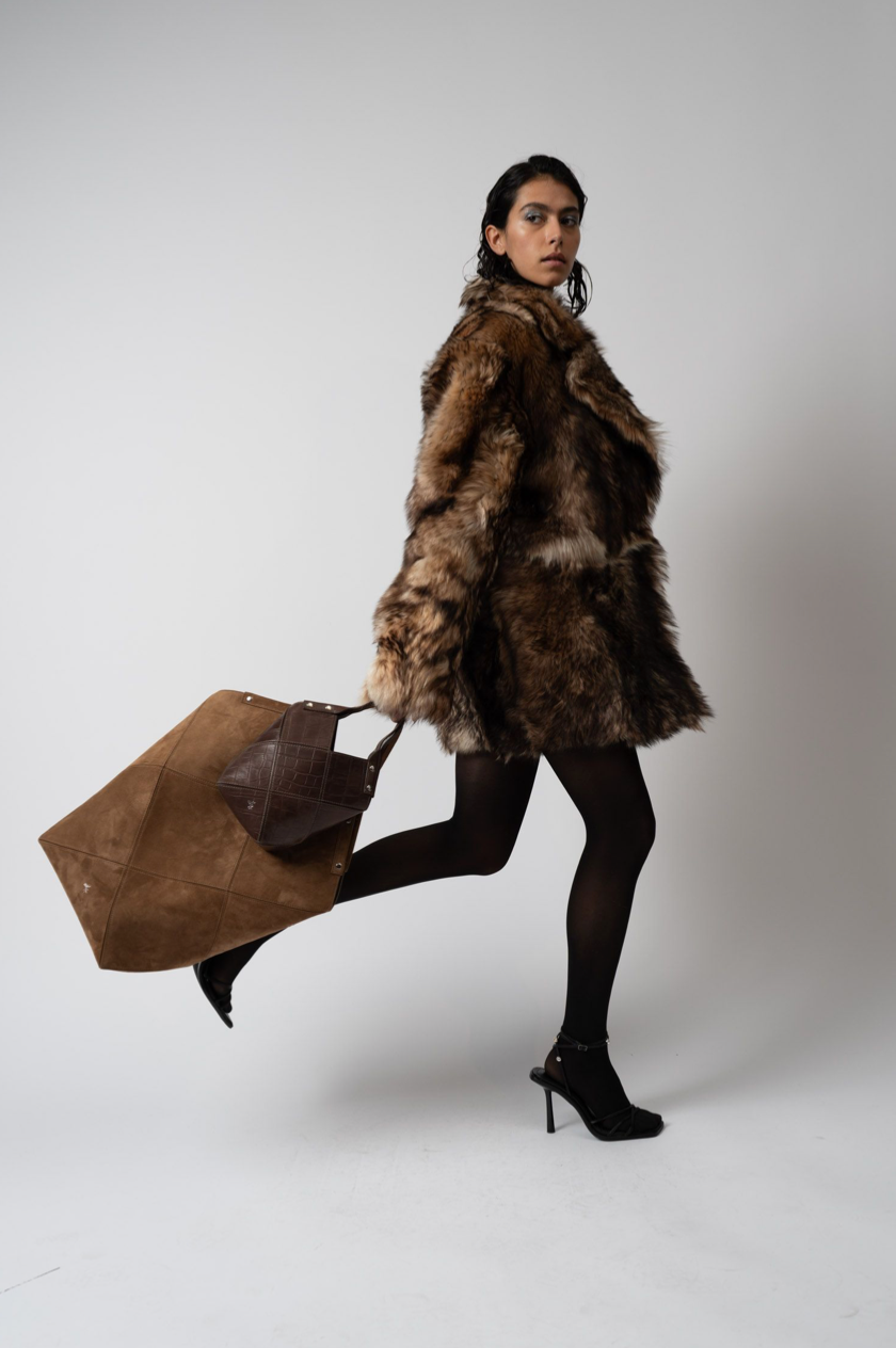 Charlotte Shearling Coat