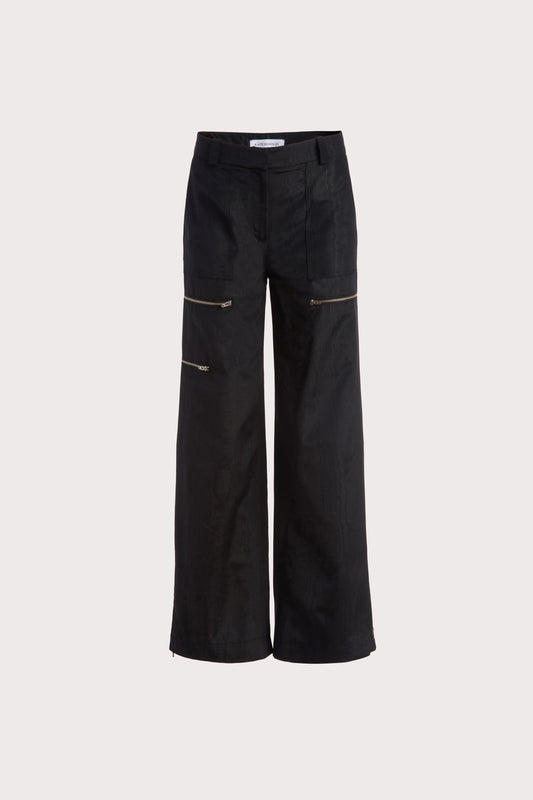 zip detail cargo pants