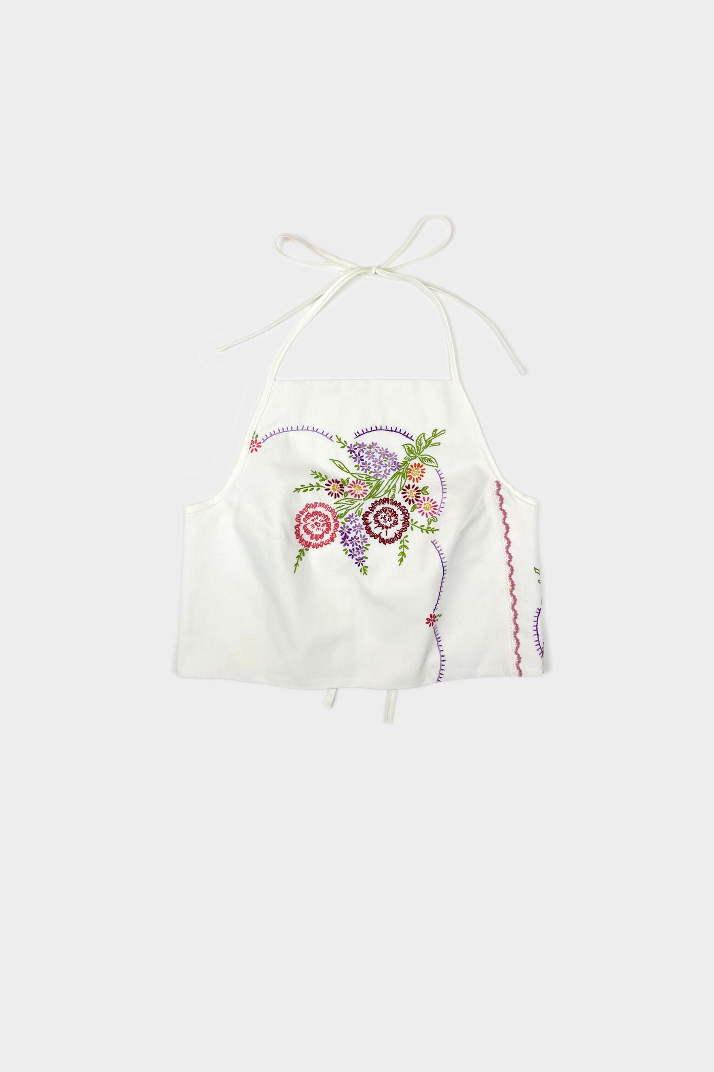 floral embroidered top