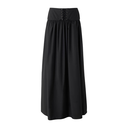 Cinch Waist Maxi Skirt (Pre-order)