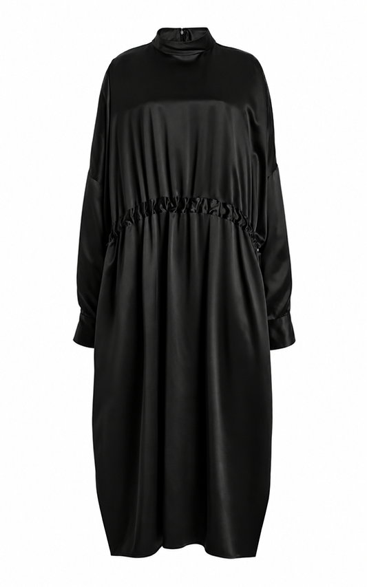 Gathered Kimono Sleeve Dress (Pre-order)