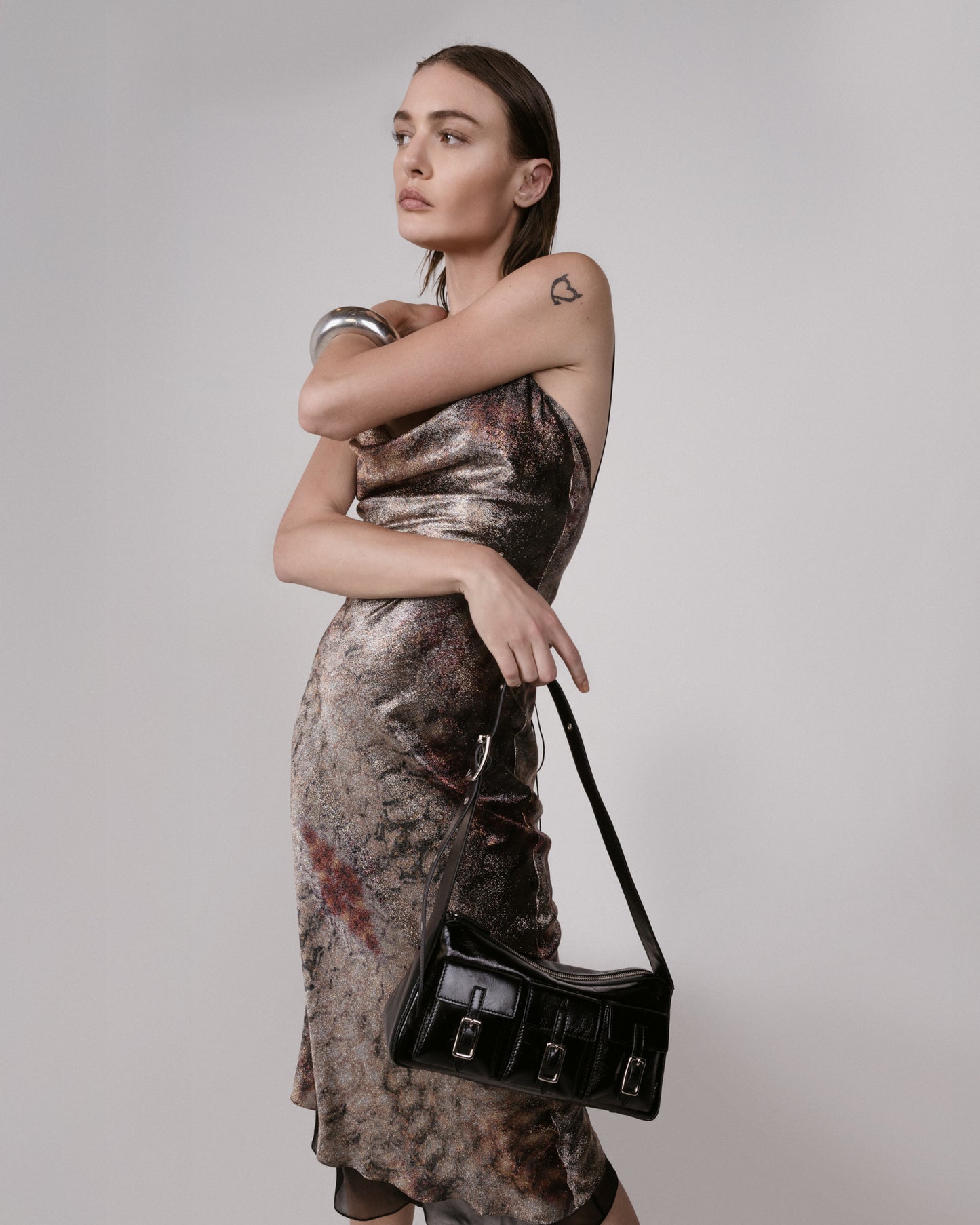 Anjelica Pocket Shoulder Bag