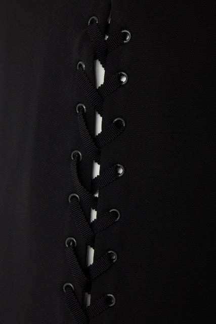 Sleeveless Lace-Up Shift (Pre-order)