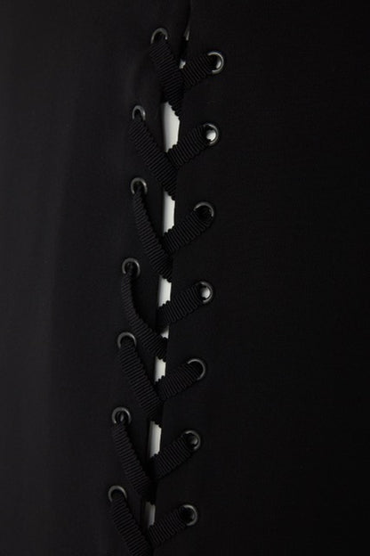 Sleeveless Lace-Up Shift (Pre-order)