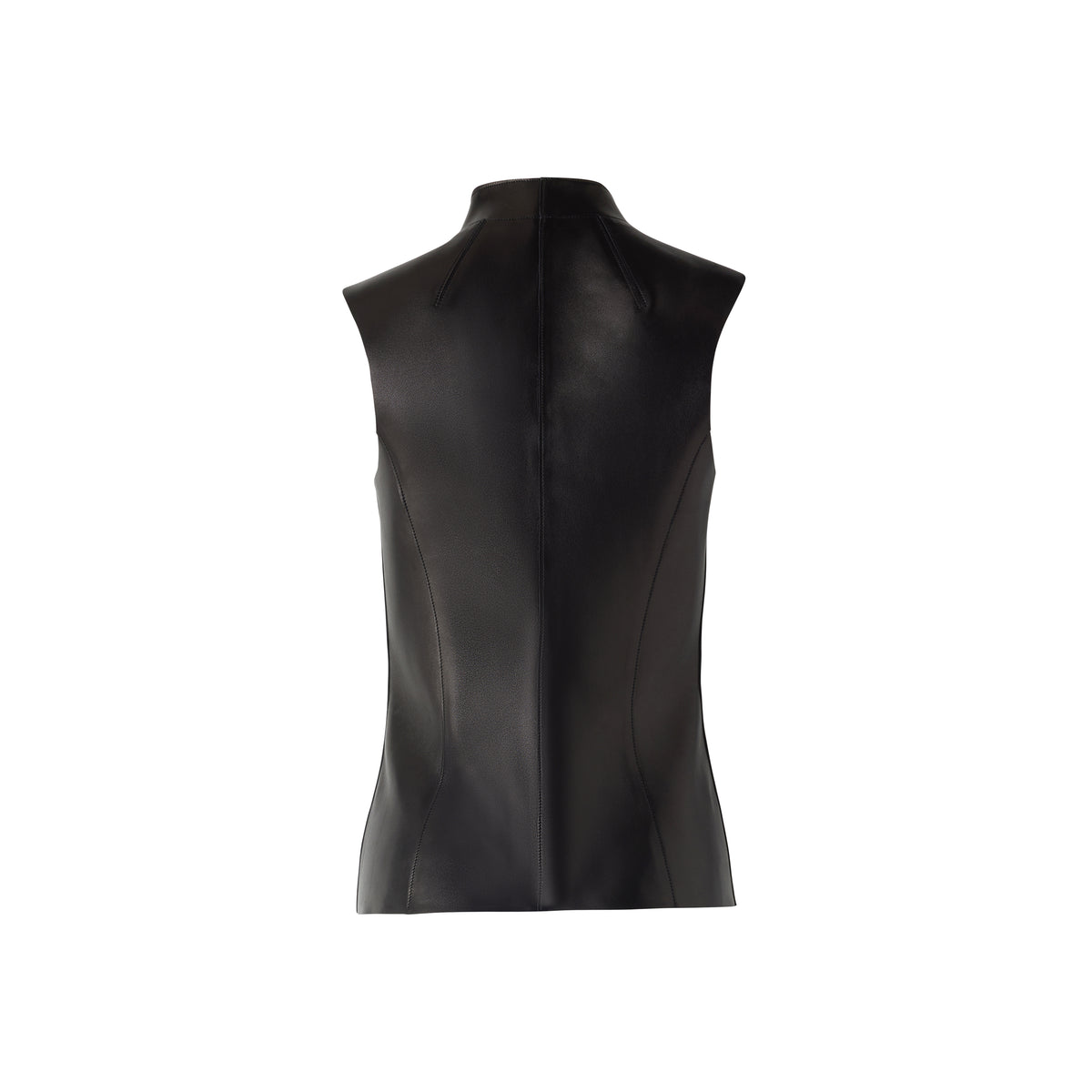 Lace-Up Leather Vest (Pre-order)