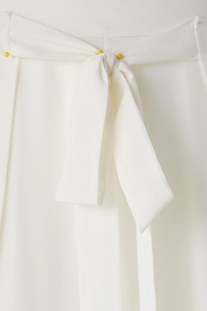 Tie Front Silk Pant (Pre-order)