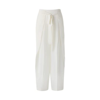 Tie Front Silk Pant (Pre-order)