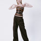 Vintage Belt Top