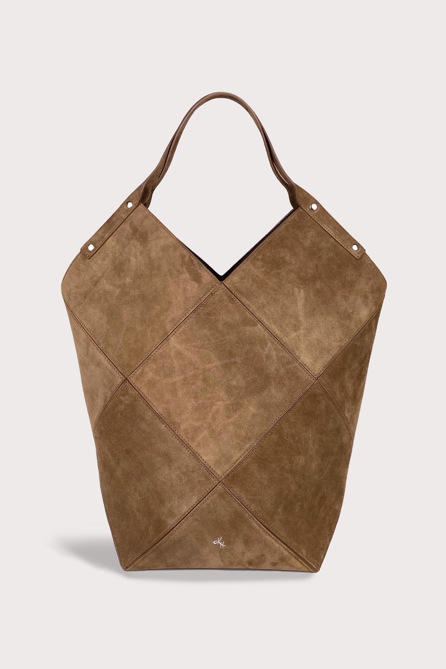 Large Fiona Tote in Suede