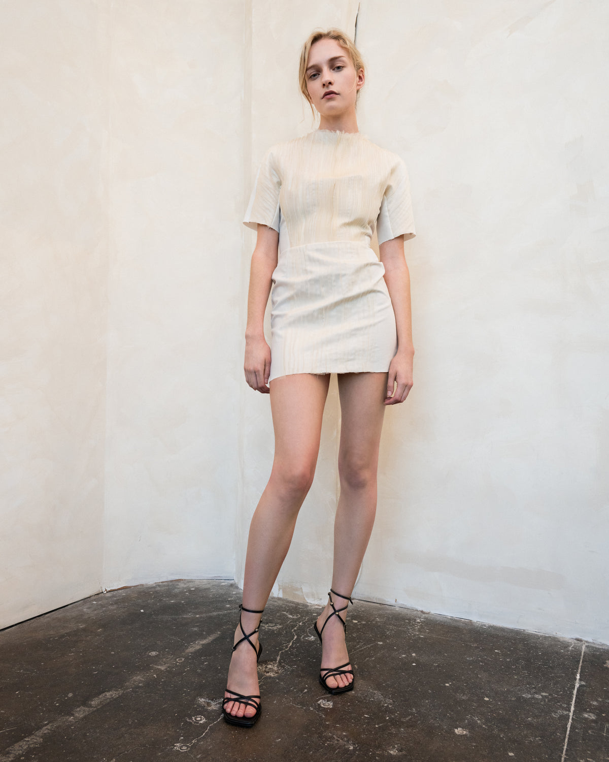 Brushstroke Mini Dress (Pre-order)