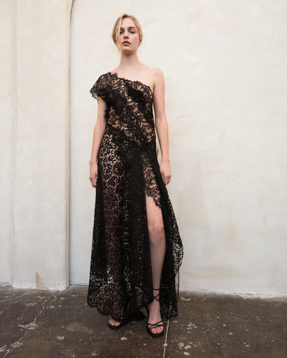 Spiral Lace Gown (Pre-order)