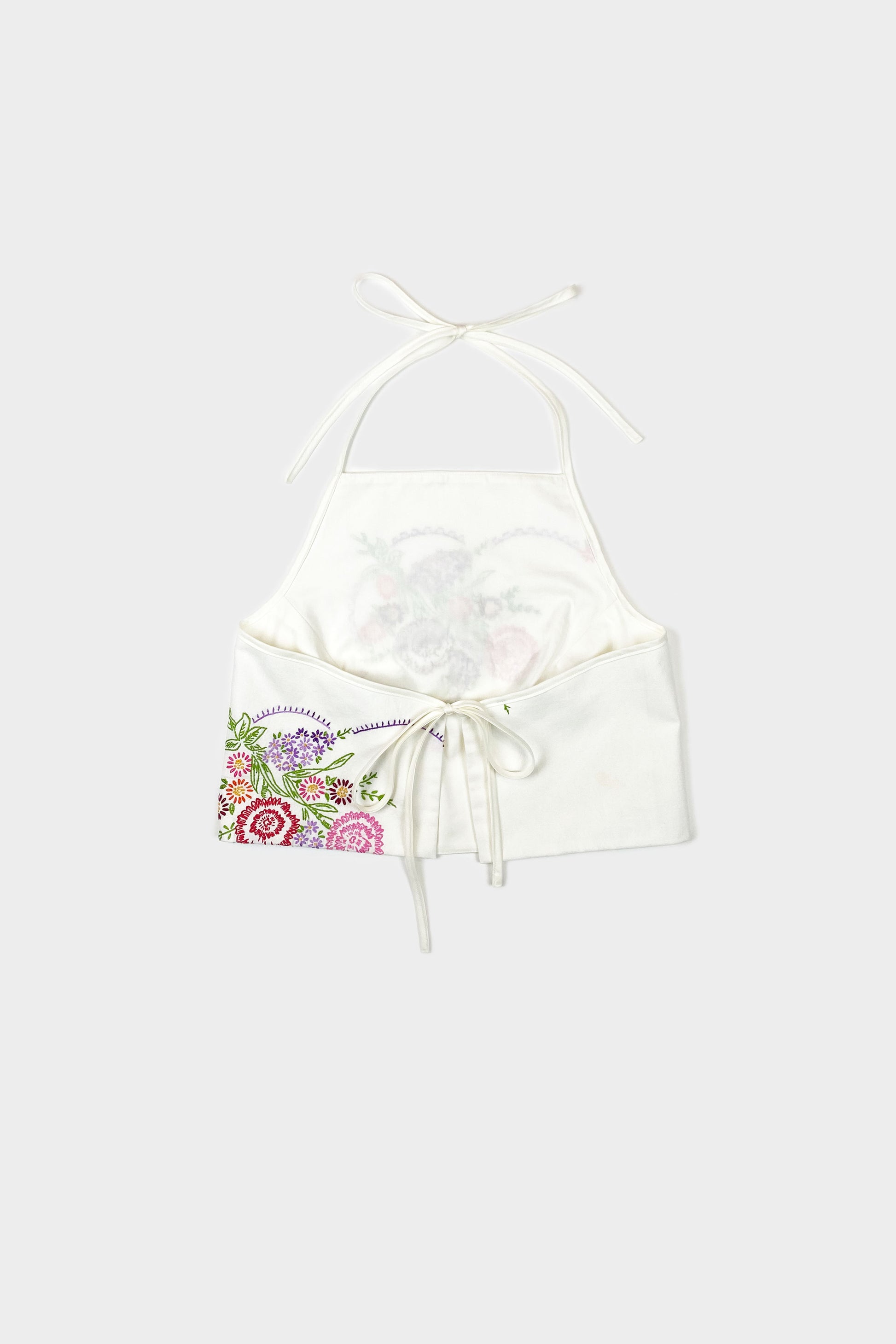 floral embroidered top